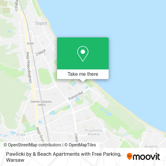 Карта Pawlicki by & Beach Apartments with Free Parking