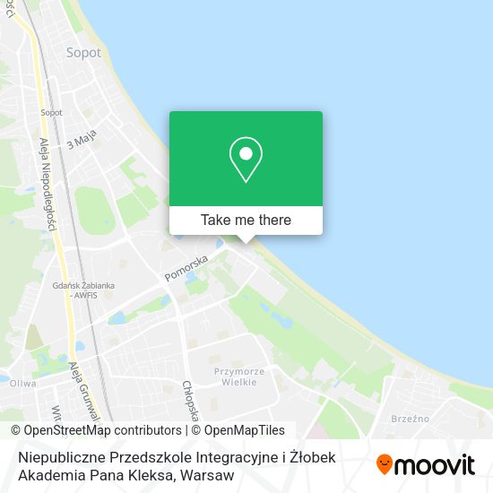 Niepubliczne Przedszkole Integracyjne i Żłobek Akademia Pana Kleksa map