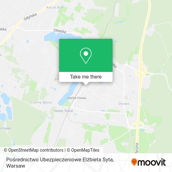 Pośrednictwo Ubezpieczeniowe Elżbieta Syta map