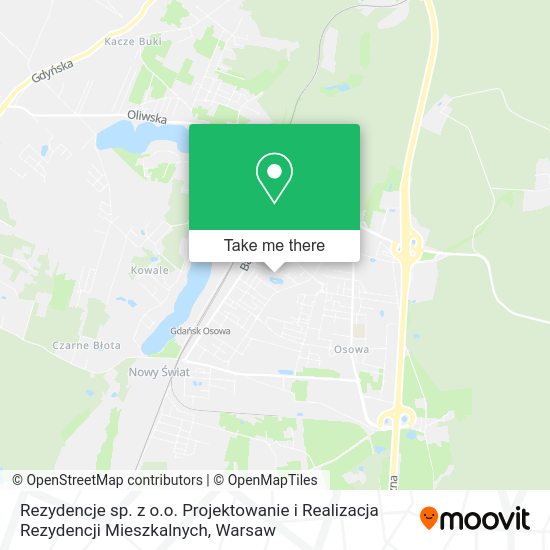 Rezydencje sp. z o.o. Projektowanie i Realizacja Rezydencji Mieszkalnych map