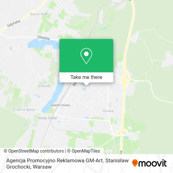 Agencja Promocyjno Reklamowa GM-Art. Stanisław Grochocki map