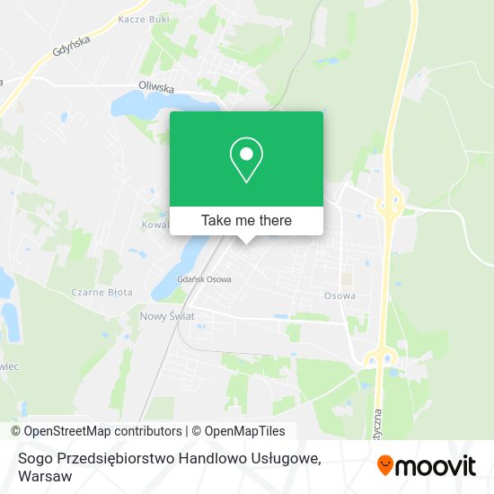 Sogo Przedsiębiorstwo Handlowo Usługowe map