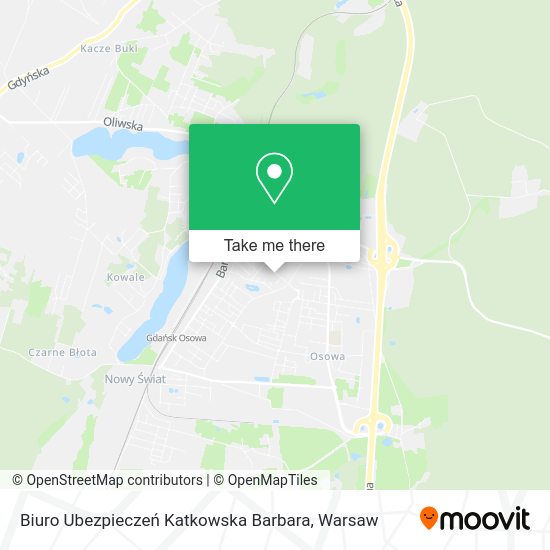 Biuro Ubezpieczeń Katkowska Barbara map