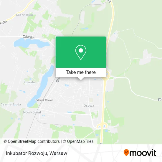 Карта Inkubator Rozwoju