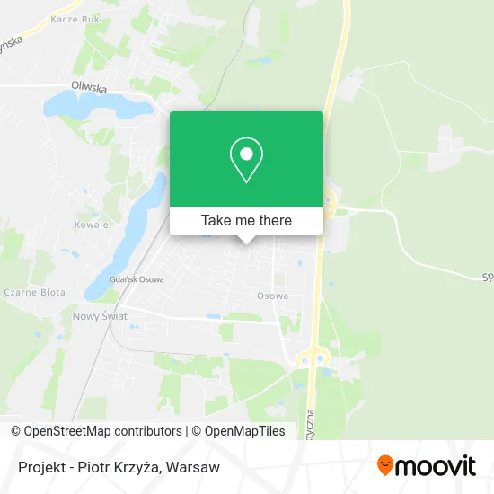 Карта Projekt - Piotr Krzyża