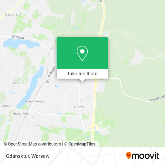 Карта Gdansktur