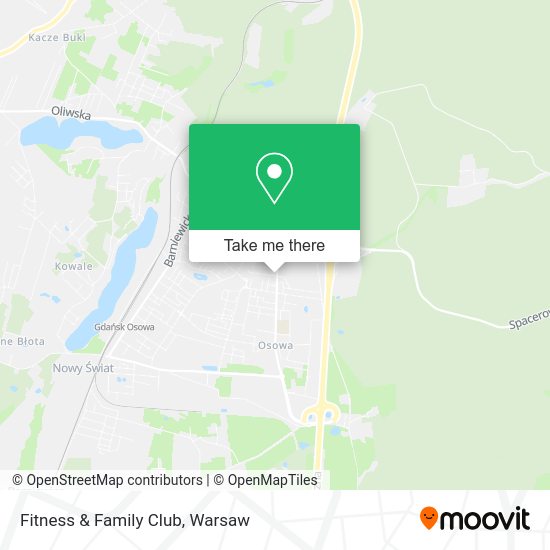 Fitness & Family Club map