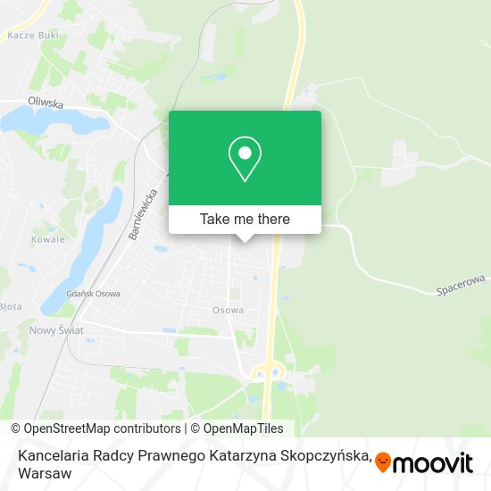 Kancelaria Radcy Prawnego Katarzyna Skopczyńska map