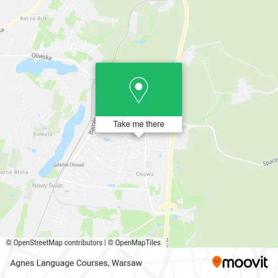 Карта Agnes Language Courses