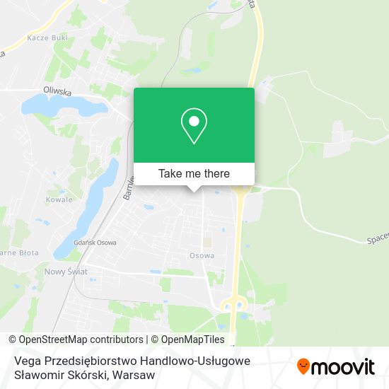 Vega Przedsiębiorstwo Handlowo-Usługowe Sławomir Skórski map