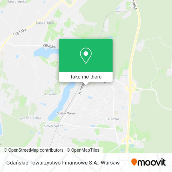 Gdańskie Towarzystwo Finansowe S.A. map