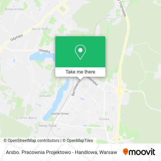 Arsbo. Pracownia Projektowo - Handlowa map