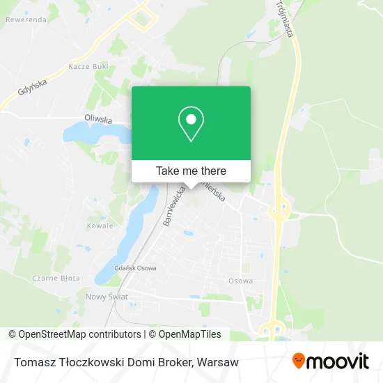 Карта Tomasz Tłoczkowski Domi Broker