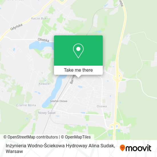 Inżynieria Wodno-Ściekowa Hydroway Alina Sudak map