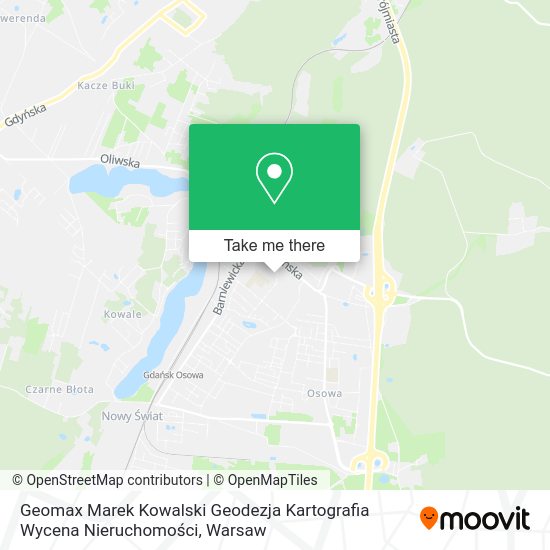 Geomax Marek Kowalski Geodezja Kartografia Wycena Nieruchomości map