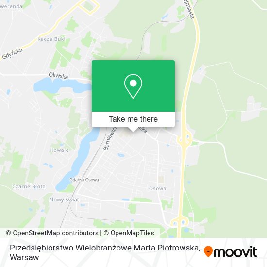 Przedsiębiorstwo Wielobranżowe Marta Piotrowska map