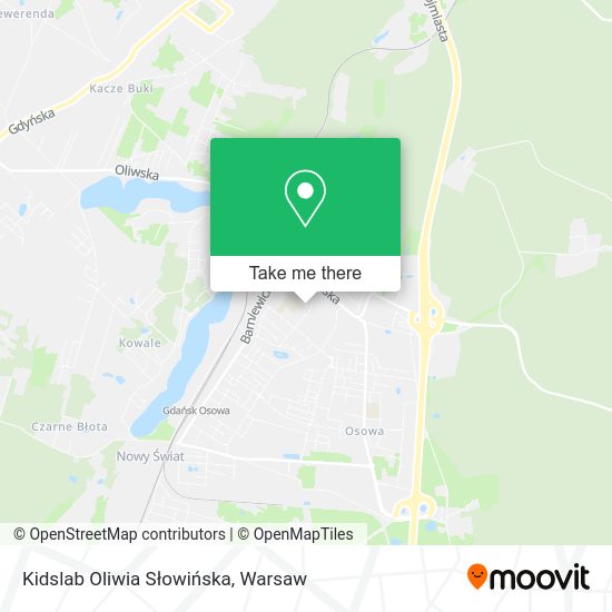 Kidslab Oliwia Słowińska map