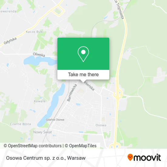 Карта Osowa Centrum sp. z o.o.