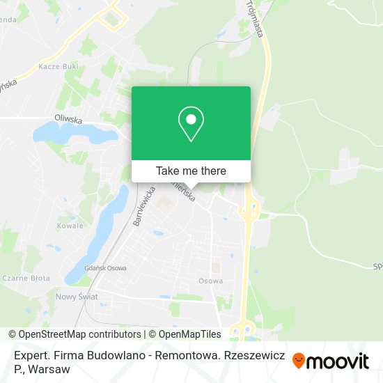 Expert. Firma Budowlano - Remontowa. Rzeszewicz P. map