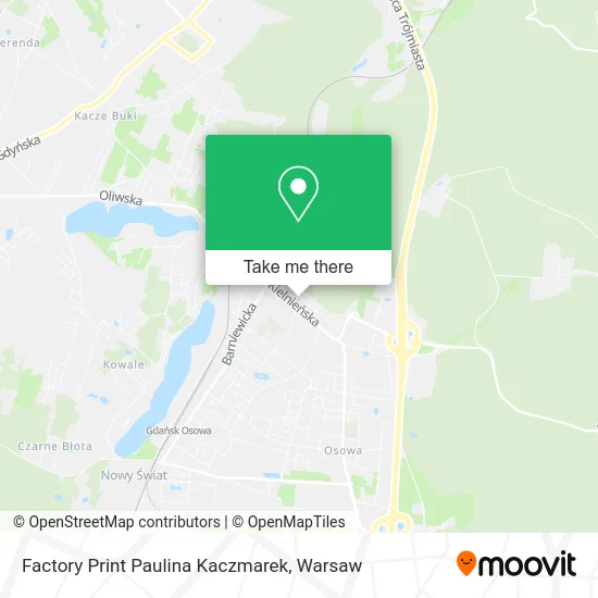 Карта Factory Print Paulina Kaczmarek