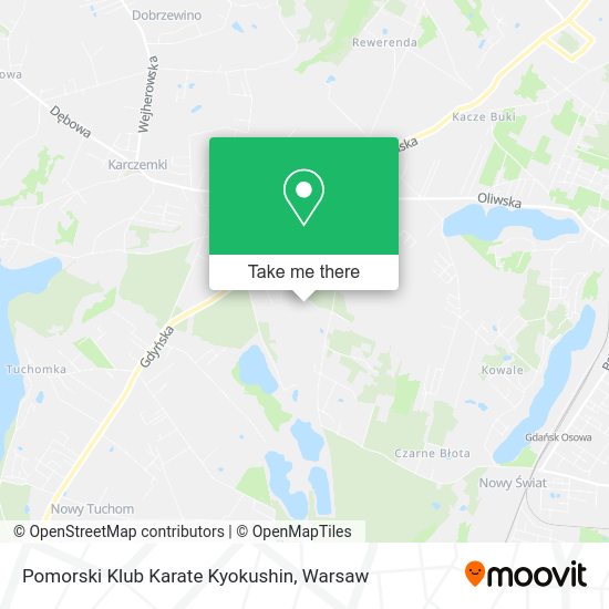 Pomorski Klub Karate Kyokushin map