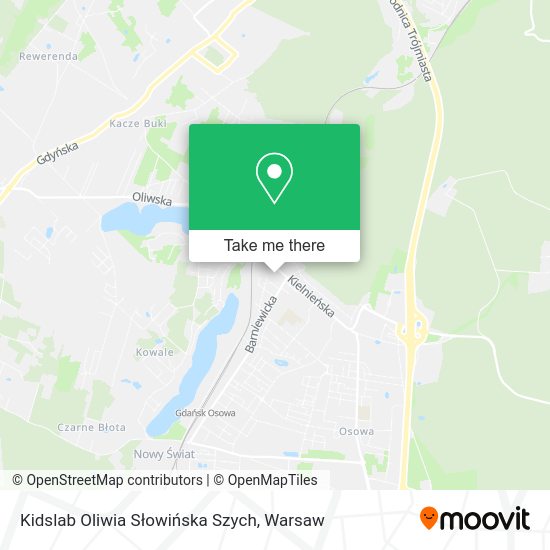 Kidslab Oliwia Słowińska Szych map