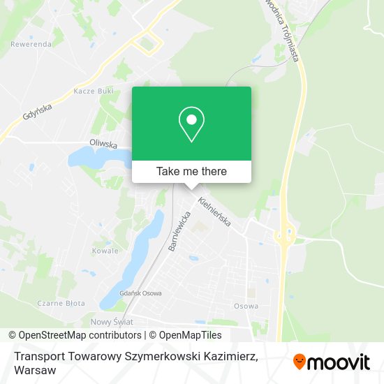 Карта Transport Towarowy Szymerkowski Kazimierz