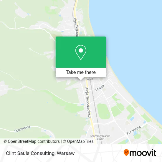 Карта Clint Sauls Consulting