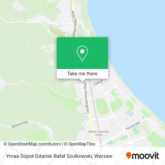 Ymaa Sopot-Gdańsk Rafał Szulkowski map