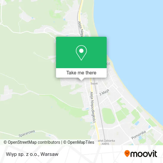 Карта Wiyp sp. z o.o.