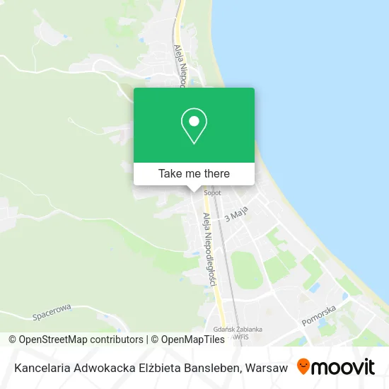 Kancelaria Adwokacka Elżbieta Bansleben map