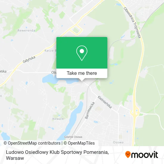 Карта Ludowo Osiedlowy Klub Sportowy Pomerania