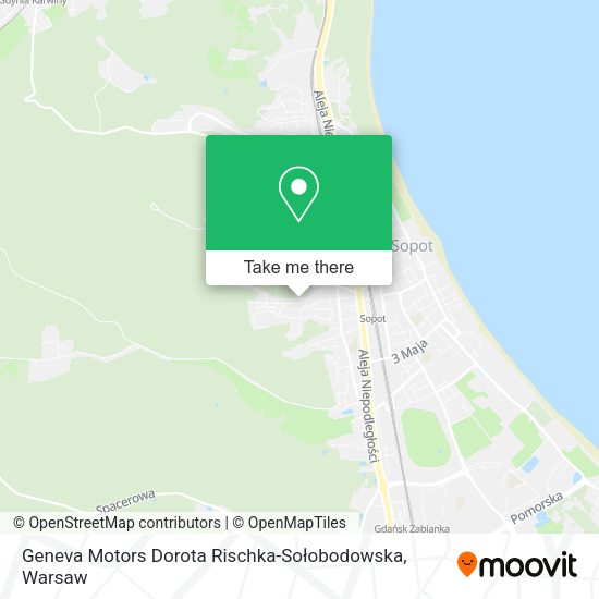 Geneva Motors Dorota Rischka-Sołobodowska map