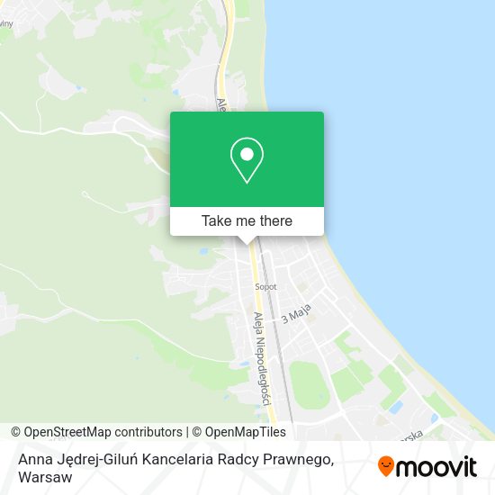 Anna Jędrej-Giluń Kancelaria Radcy Prawnego map