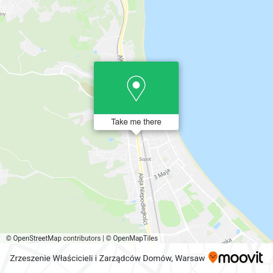 Zrzeszenie Właścicieli i Zarządców Domów map