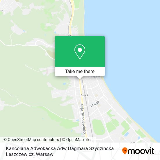 Kancelaria Adwokacka Adw Dagmara Szydzinska Leszczewicz map