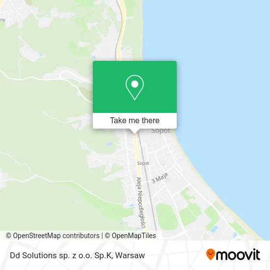 Карта Dd Solutions sp. z o.o. Sp.K
