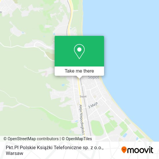 Pkt.Pl Polskie Książki Telefoniczne sp. z o.o. map