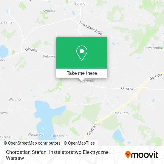 Chorostian Stefan. Instalatorstwo Elektryczne map