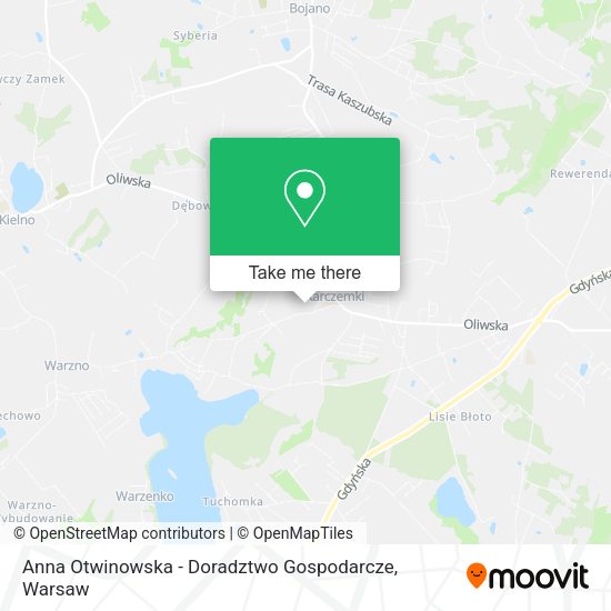 Anna Otwinowska - Doradztwo Gospodarcze map