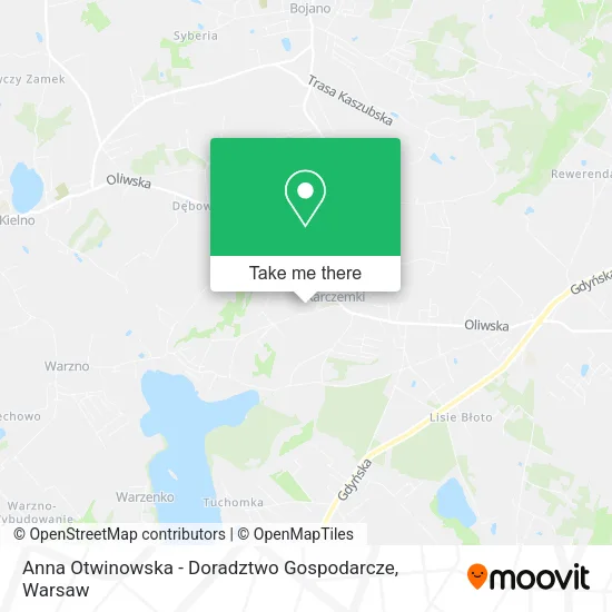 Anna Otwinowska - Doradztwo Gospodarcze map