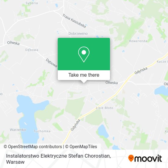 Instalatorstwo Elektryczne Stefan Chorostian map