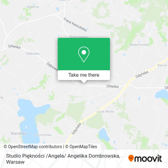 Studio Piękności /Angela/ Angelika Dombrowska map