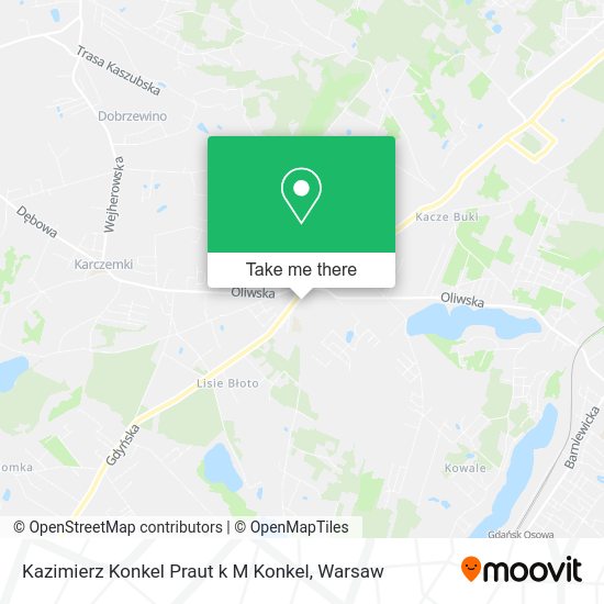 Kazimierz Konkel Praut k M Konkel map