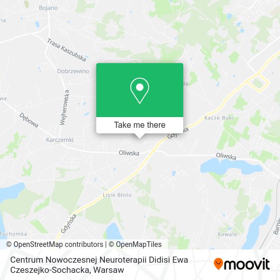 Centrum Nowoczesnej Neuroterapii Didisi Ewa Czeszejko-Sochacka map