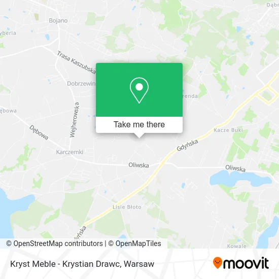Карта Kryst Meble - Krystian Drawc