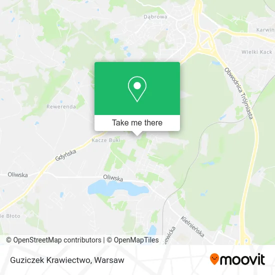 Карта Guziczek Krawiectwo
