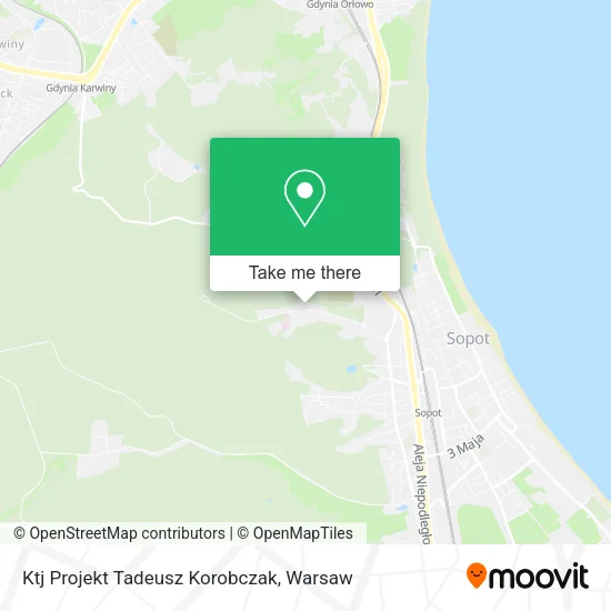 Карта Ktj Projekt Tadeusz Korobczak