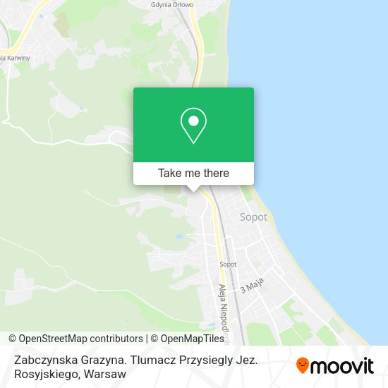 Zabczynska Grazyna. Tlumacz Przysiegly Jez. Rosyjskiego map