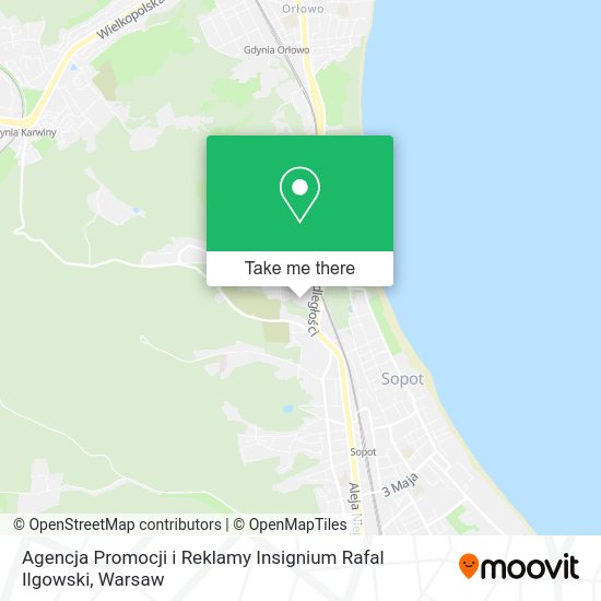 Agencja Promocji i Reklamy Insignium Rafal Ilgowski map